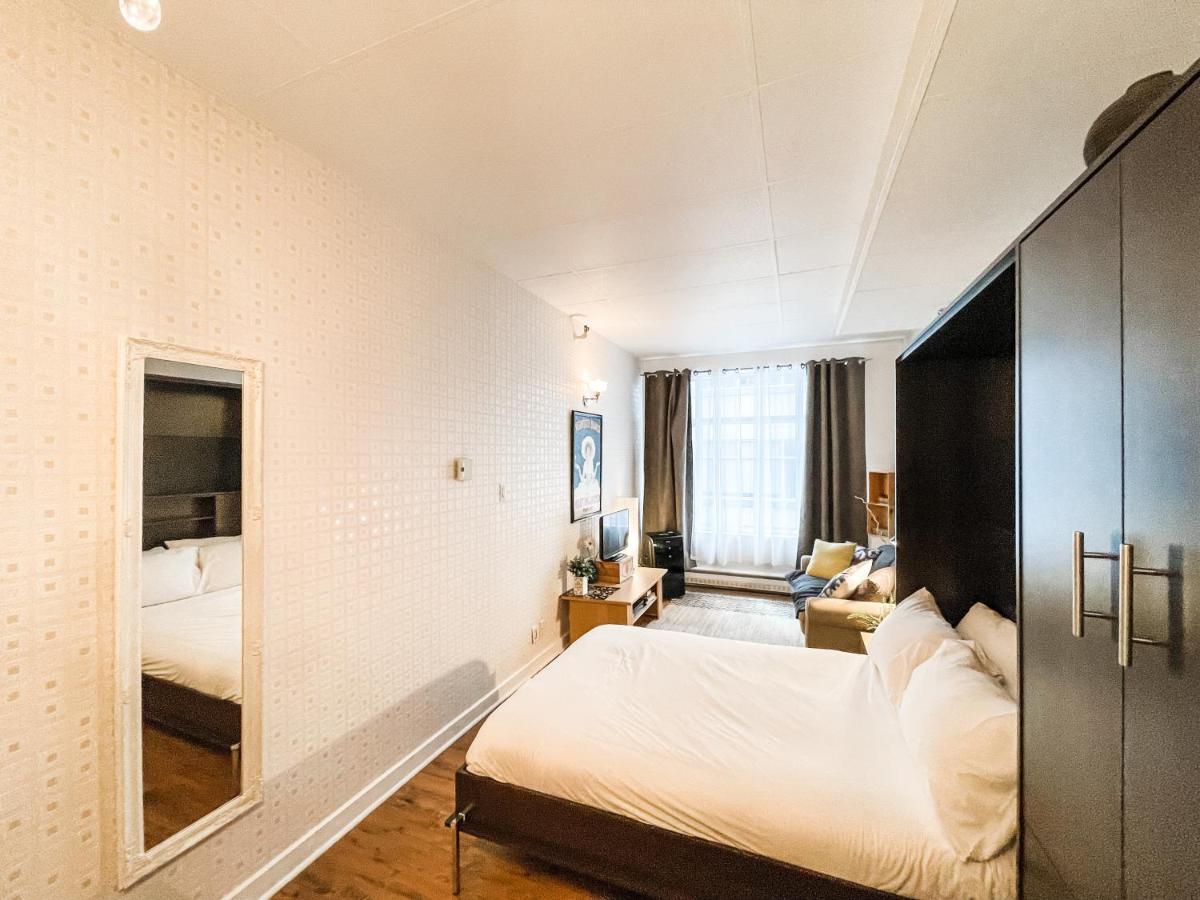 Apartament Les Lofts De La Cite Québec Zewnętrze zdjęcie