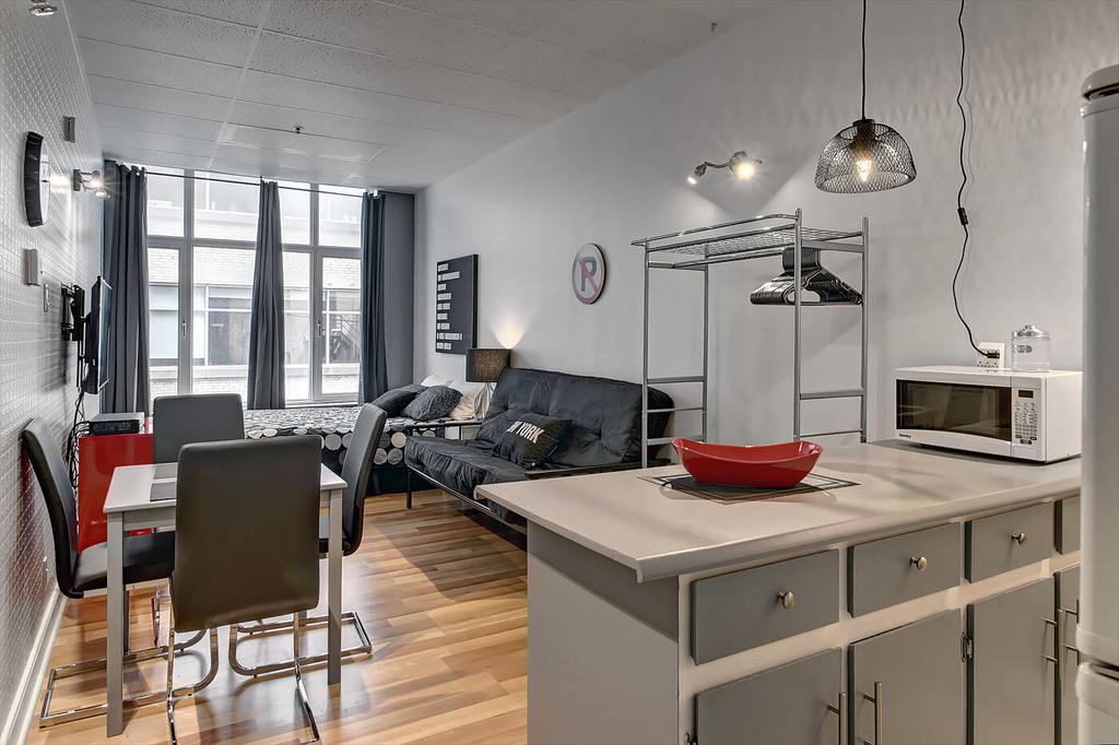 Apartament Les Lofts De La Cite Québec Zewnętrze zdjęcie