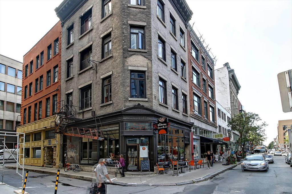 Apartament Les Lofts De La Cite Québec Zewnętrze zdjęcie