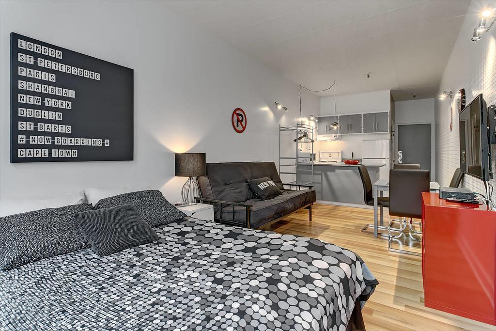 Apartament Les Lofts De La Cite Québec Zewnętrze zdjęcie