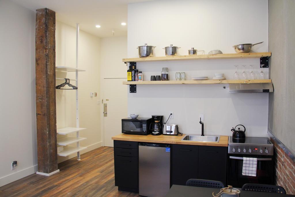 Apartament Les Lofts De La Cite Québec Zewnętrze zdjęcie