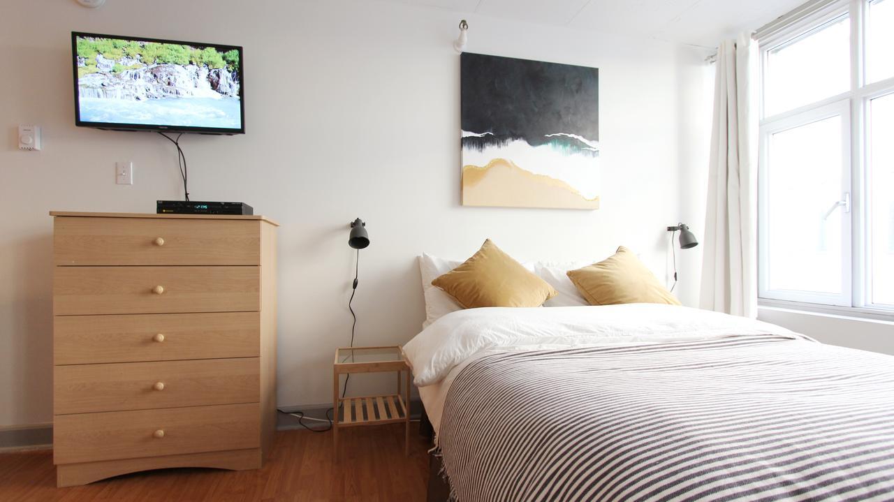 Apartament Les Lofts De La Cite Québec Zewnętrze zdjęcie