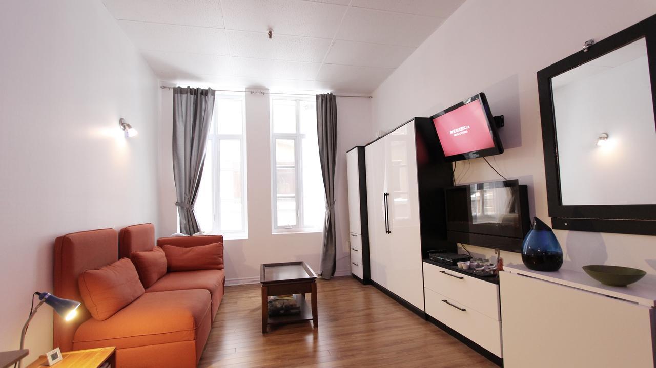 Apartament Les Lofts De La Cite Québec Zewnętrze zdjęcie