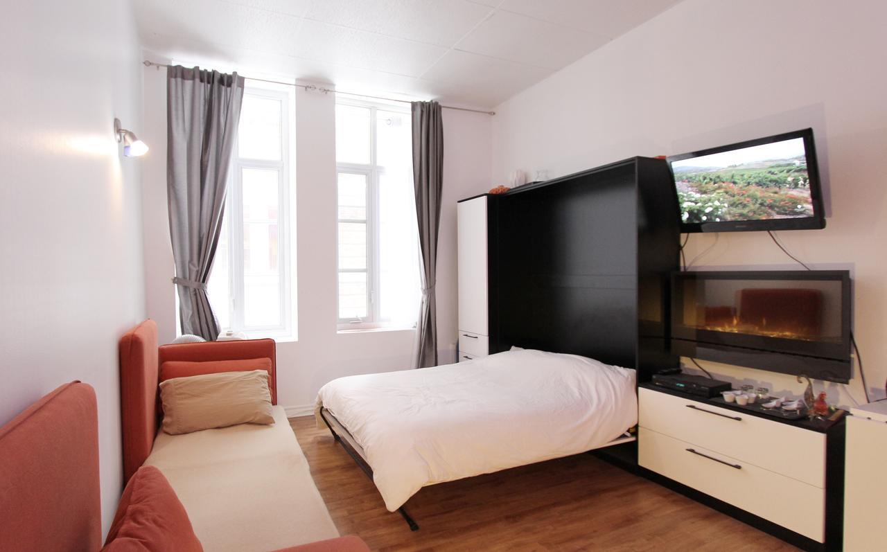 Apartament Les Lofts De La Cite Québec Zewnętrze zdjęcie