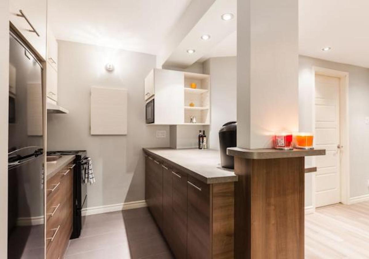 Apartament Les Lofts De La Cite Québec Zewnętrze zdjęcie