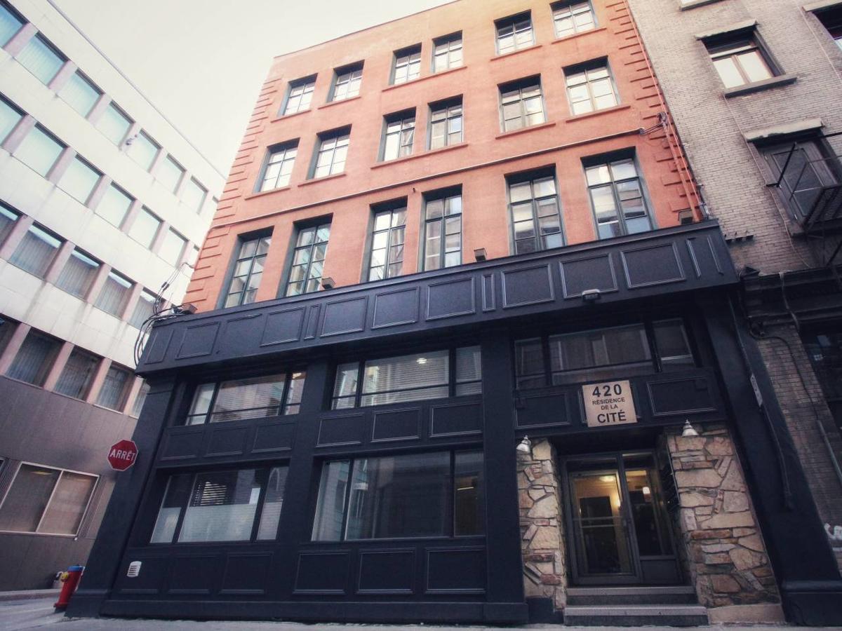 Apartament Les Lofts De La Cite Québec Zewnętrze zdjęcie