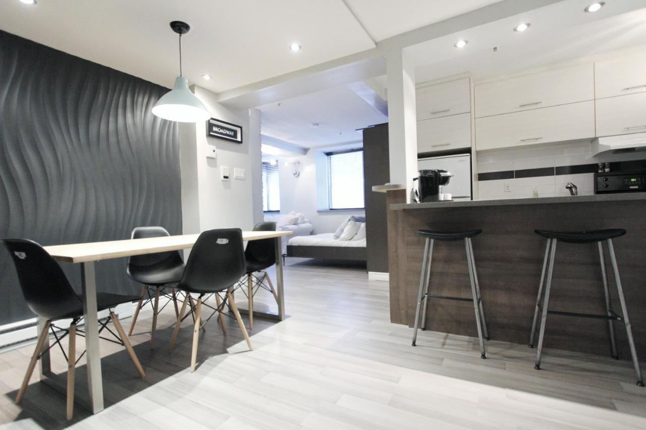 Apartament Les Lofts De La Cite Québec Zewnętrze zdjęcie